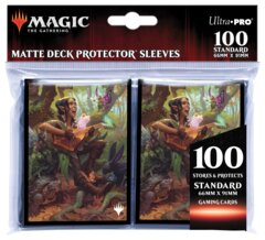 100 Count Matte Deck Protector Sleeves - Ellywick Tumblestrum